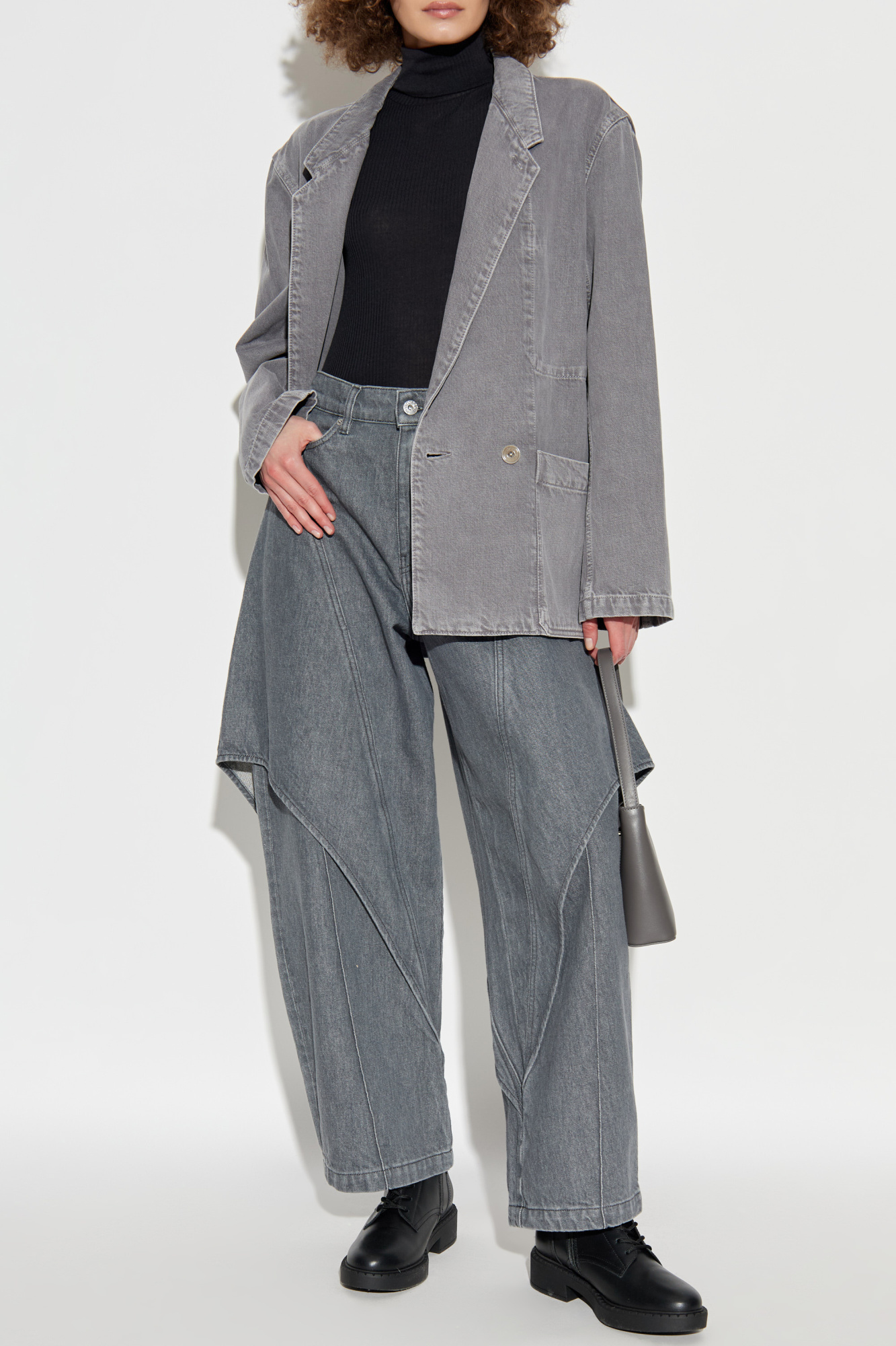 meltthelady　denim8 Grey Denim blazer Lemaire - Vitkac Canada